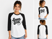 Sugar Tits Raglan Tee